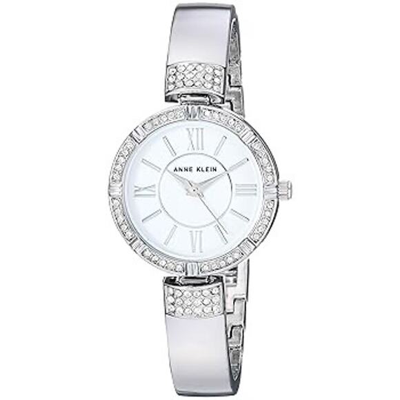 Anne Klein Premium Crystal Accented Watch - Picture 1 of 5